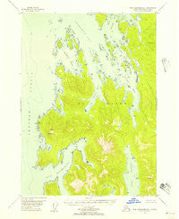 Port Alexander B-1 Alaska Historical topographic map, 1:63360 scale, 15 X 15 Minute, Year 1948