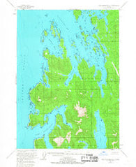 Port Alexander B-1 Alaska Historical topographic map, 1:63360 scale, 15 X 15 Minute, Year 1953