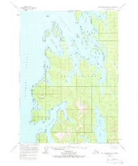 Port Alexander B-1 Alaska Historical topographic map, 1:63360 scale, 15 X 15 Minute, Year 1953