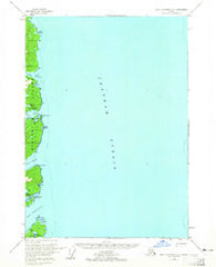 Port Alexander B-2 Alaska Historical topographic map, 1:63360 scale, 15 X 15 Minute, Year 1951