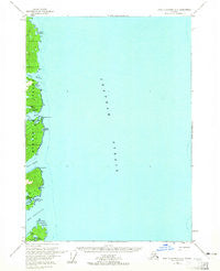 Port Alexander B-2 Alaska Historical topographic map, 1:63360 scale, 15 X 15 Minute, Year 1951