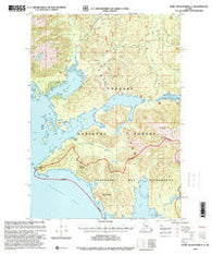 Port Alexander C-1 Alaska Historical topographic map, 1:63360 scale, 15 X 15 Minute, Year 1997