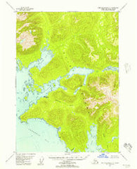 Port Alexander C-1 Alaska Historical topographic map, 1:63360 scale, 15 X 15 Minute, Year 1948