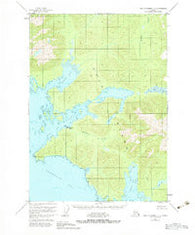 Port Alexander C-1 Alaska Historical topographic map, 1:63360 scale, 15 X 15 Minute, Year 1951