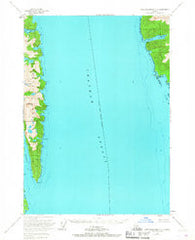 Port Alexander C-2 Alaska Historical topographic map, 1:63360 scale, 15 X 15 Minute, Year 1951
