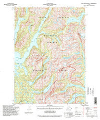 Port Alexander C-3 Alaska Historical topographic map, 1:63360 scale, 15 X 15 Minute, Year 1994