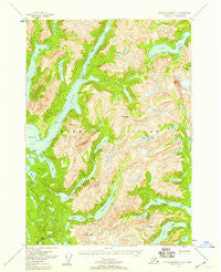 Port Alexander C-3 Alaska Historical topographic map, 1:63360 scale, 15 X 15 Minute, Year 1951