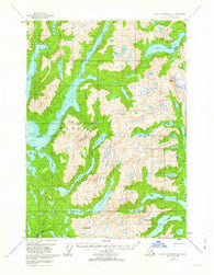Port Alexander C-3 Alaska Historical topographic map, 1:63360 scale, 15 X 15 Minute, Year 1951