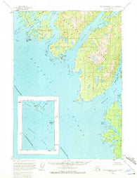 Port Alexander C-4 Alaska Historical topographic map, 1:63360 scale, 15 X 15 Minute, Year 1951