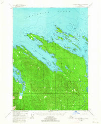 Port Alexander D-1 Alaska Historical topographic map, 1:63360 scale, 15 X 15 Minute, Year 1948