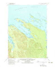 Port Alexander D-1 Alaska Historical topographic map, 1:63360 scale, 15 X 15 Minute, Year 1948