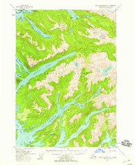 Port Alexander D-4 Alaska Historical topographic map, 1:63360 scale, 15 X 15 Minute, Year 1951
