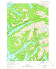Port Alexander D-4 Alaska Historical topographic map, 1:63360 scale, 15 X 15 Minute, Year 1951