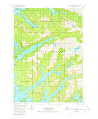 Port Alexander D-4 Alaska Historical topographic map, 1:63360 scale, 15 X 15 Minute, Year 1951