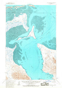 Port Moller D-3 Alaska Historical topographic map, 1:63360 scale, 15 X 15 Minute, Year 1963