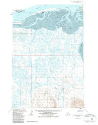 Port Moller D-4 Alaska Historical topographic map, 1:63360 scale, 15 X 15 Minute, Year 1963