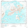 Port Moller Alaska Historical topographic map, 1:250000 scale, 1 X 2 Degree, Year 1953