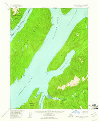 Prince Rupert D-1 Alaska Historical topographic map, 1:63360 scale, 15 X 15 Minute, Year 1955