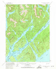 Prince Rupert D-2 Alaska Historical topographic map, 1:63360 scale, 15 X 15 Minute, Year 1955