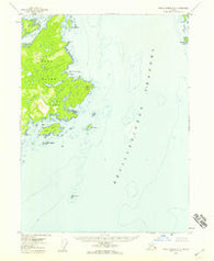 Prince Rupert D-4 Alaska Historical topographic map, 1:63360 scale, 15 X 15 Minute, Year 1955