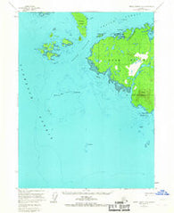 Prince Rupert D-5 Alaska Historical topographic map, 1:63360 scale, 15 X 15 Minute, Year 1955