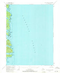 Prince Rupert D-6 Alaska Historical topographic map, 1:63360 scale, 15 X 15 Minute, Year 1951