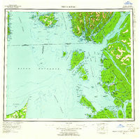 Prince Rupert Alaska Historical topographic map, 1:250000 scale, 1 X 2 Degree, Year 1959