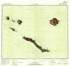 Rat Islands Alaska Historical topographic map, 1:250000 scale, 1 X 2 Degree, Year 1951