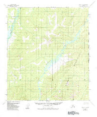 Ruby A-1 Alaska Historical topographic map, 1:63360 scale, 15 X 15 Minute, Year 1952