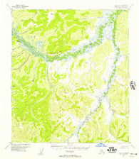 Ruby A-5 Alaska Historical topographic map, 1:63360 scale, 15 X 15 Minute, Year 1952