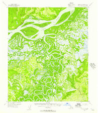Ruby D-3 Alaska Historical topographic map, 1:63360 scale, 15 X 15 Minute, Year 1952
