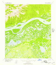 Ruby D-4 Alaska Historical topographic map, 1:63360 scale, 15 X 15 Minute, Year 1952