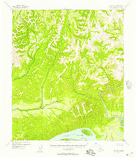 Ruby D-6 Alaska Historical topographic map, 1:63360 scale, 15 X 15 Minute, Year 1952