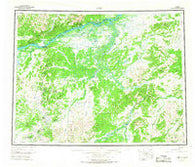 Ruby Alaska Historical topographic map, 1:250000 scale, 1 X 3 Degree, Year 1952