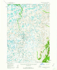 Russian Mission A-4 Alaska Historical topographic map, 1:63360 scale, 15 X 15 Minute, Year 1954