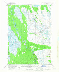 Russian Mission B-1 Alaska Historical topographic map, 1:63360 scale, 15 X 15 Minute, Year 1952