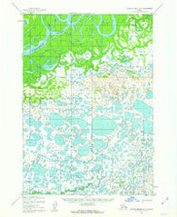 Russian Mission B-4 Alaska Historical topographic map, 1:63360 scale, 15 X 15 Minute, Year 1954