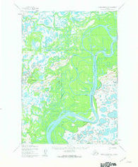 Russian Mission B-5 Alaska Historical topographic map, 1:63360 scale, 15 X 15 Minute, Year 1954