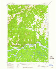 Russian Mission C-3 Alaska Historical topographic map, 1:63360 scale, 15 X 15 Minute, Year 1952