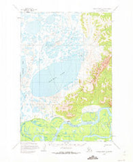 Russian Mission C-4 Alaska Historical topographic map, 1:63360 scale, 15 X 15 Minute, Year 1954