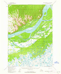 Russian Mission C-7 Alaska Historical topographic map, 1:63360 scale, 15 X 15 Minute, Year 1952
