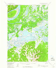 Russian Mission D-3 Alaska Historical topographic map, 1:63360 scale, 15 X 15 Minute, Year 1952