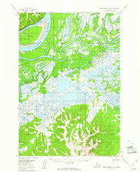 Russian Mission D-3 Alaska Historical topographic map, 1:63360 scale, 15 X 15 Minute, Year 1952