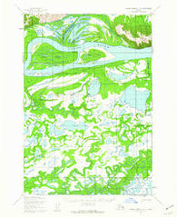 Russian Mission D-5 Alaska Historical topographic map, 1:63360 scale, 15 X 15 Minute, Year 1952