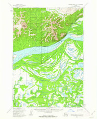 Russian Mission D-6 Alaska Historical topographic map, 1:63360 scale, 15 X 15 Minute, Year 1952