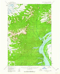 Russian Mission D-7 Alaska Historical topographic map, 1:63360 scale, 15 X 15 Minute, Year 1952
