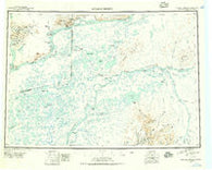 Russian Mission Alaska Historical topographic map, 1:250000 scale, 1 X 3 Degree, Year 1947