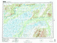 Russian Mission Alaska Historical topographic map, 1:250000 scale, 1 X 3 Degree, Year 1980
