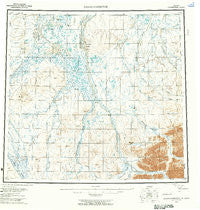 Sagavanirktok Alaska Historical topographic map, 1:250000 scale, 1 X 3 Degree, Year 1956