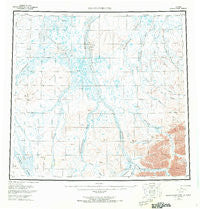 Sagavanirktok Alaska Historical topographic map, 1:250000 scale, 1 X 3 Degree, Year 1956